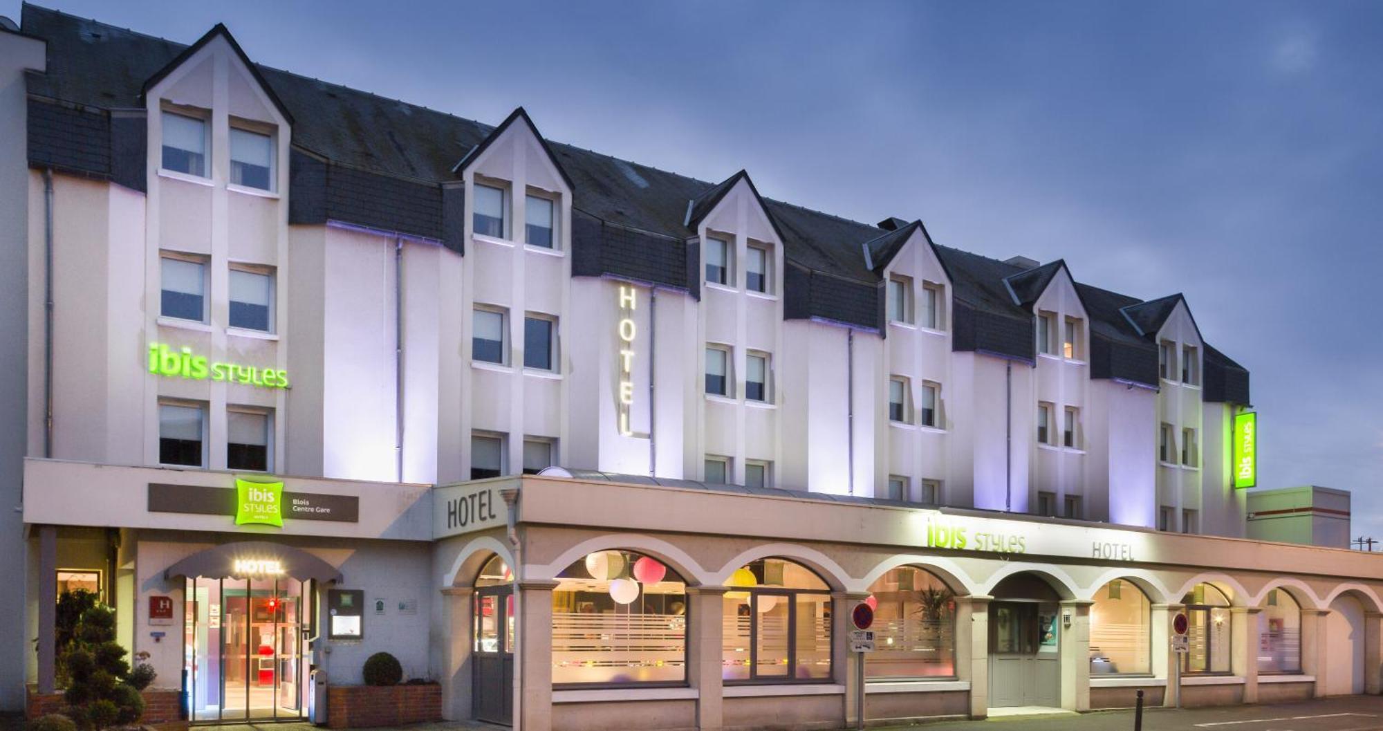 Hotel Ibis Styles Blois Centre Gare Exterior foto